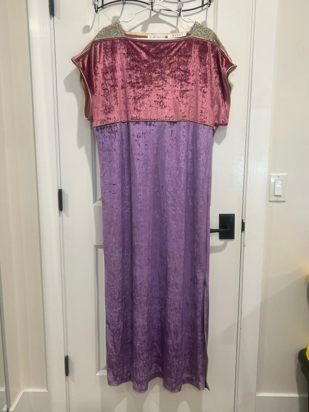 Bill Tice 1980 Vintage Caftan Lounge Dress